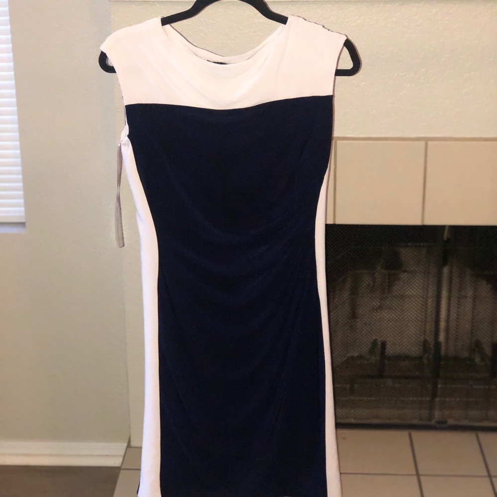 White/Navy Ralph Lauren Dress